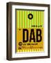 DAB Daytona Beach Luggage Tag I-NaxArt-Framed Art Print