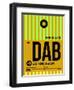 DAB Daytona Beach Luggage Tag I-NaxArt-Framed Art Print
