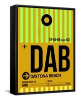 DAB Daytona Beach Luggage Tag I-NaxArt-Framed Stretched Canvas