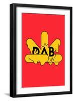 Dab-null-Framed Art Print