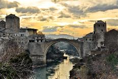 Old Bridge in Mostar-dabldy-Photographic Print