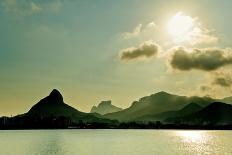 Rio De Janeiro Favela and Ipanema Beach View-dabldy-Photographic Print