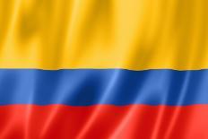 Colombian Flag-daboost-Art Print