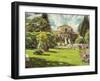 Dacha Near Moscow-Sergei Arsenyevich Vinogradov-Framed Giclee Print