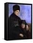 Dachau Woman with Child, 1873-1874-Wilhelm Leibl-Framed Stretched Canvas