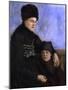 Dachau Woman with Child, 1873-1874-Wilhelm Leibl-Mounted Giclee Print