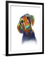 Dachshund 1-Marlene Watson-Framed Giclee Print