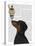 Dachshund, Black and Tan, Ice Cream-Fab Funky-Stretched Canvas