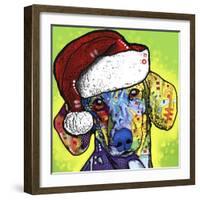 Dachshund Christmas-Dean Russo-Framed Giclee Print