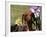 Dachshund Dog Amongst Flowers, USA-Lynn M. Stone-Framed Photographic Print