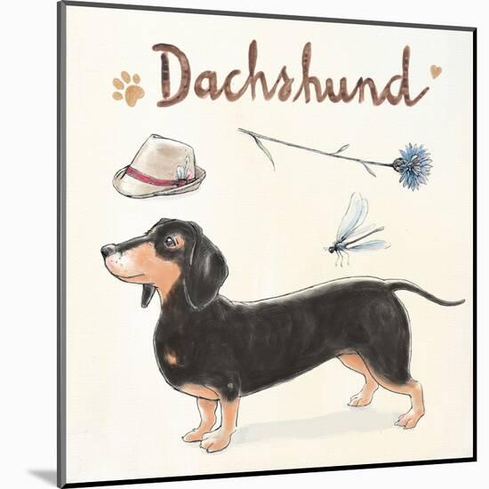 Dachshund Escapades-Kerri Elliot-Mounted Art Print