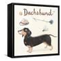 Dachshund Escapades-Kerri Elliot-Framed Stretched Canvas