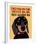 Dachshund Every Meal You Make-Ginger Oliphant-Framed Art Print