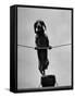 Dachshund in Training-Hansel Mieth-Framed Stretched Canvas