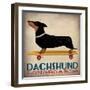 Dachshund Longboards-Ryan Fowler-Framed Premium Giclee Print