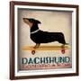 Dachshund Longboards-Ryan Fowler-Framed Premium Giclee Print