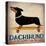 Dachshund Longboards-Ryan Fowler-Stretched Canvas