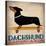 Dachshund Longboards-Ryan Fowler-Stretched Canvas