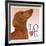 Dachshund Love-Tomoyo Pitcher-Framed Giclee Print