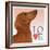 Dachshund Love-Tomoyo Pitcher-Framed Giclee Print