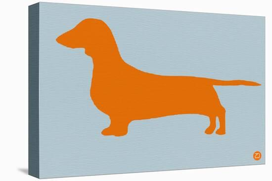 Dachshund Orange-NaxArt-Stretched Canvas