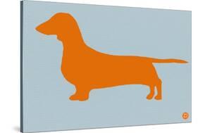 Dachshund Orange-NaxArt-Stretched Canvas