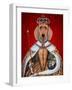 Dachshund Queen-Fab Funky-Framed Art Print