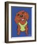 Dachshund Red-Tomoyo Pitcher-Framed Premium Giclee Print