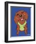 Dachshund Red-Tomoyo Pitcher-Framed Premium Giclee Print