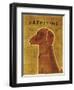 Dachshund (red)-John W Golden-Framed Giclee Print