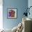 Dachshund - Turquoise-Dawgart-Framed Giclee Print displayed on a wall