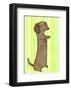 Dachshund-My Zoetrope-Framed Art Print