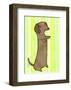 Dachshund-My Zoetrope-Framed Art Print