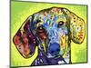 Dachshund-Dean Russo-Mounted Giclee Print