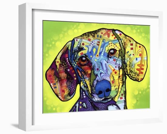 Dachshund-Dean Russo-Framed Giclee Print