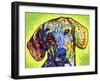 Dachshund-Dean Russo-Framed Premium Giclee Print