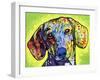 Dachshund-Dean Russo-Framed Premium Giclee Print