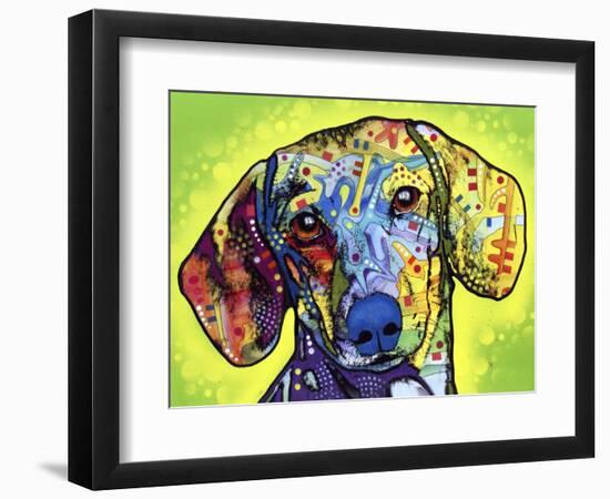 Dachshund-Dean Russo-Framed Premium Giclee Print