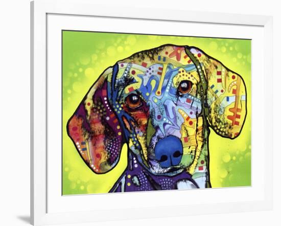 Dachshund-Dean Russo-Framed Giclee Print