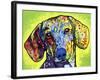 Dachshund-Dean Russo-Framed Giclee Print