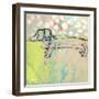 Dachshund-Wyanne-Framed Giclee Print