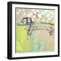 Dachshund-Wyanne-Framed Giclee Print