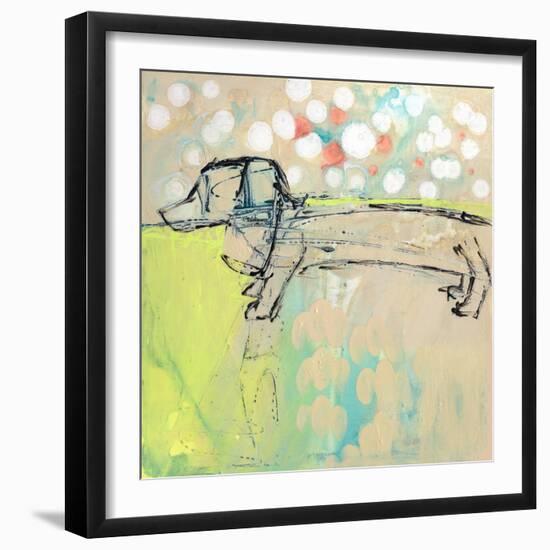 Dachshund-Wyanne-Framed Giclee Print