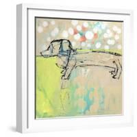 Dachshund-Wyanne-Framed Giclee Print