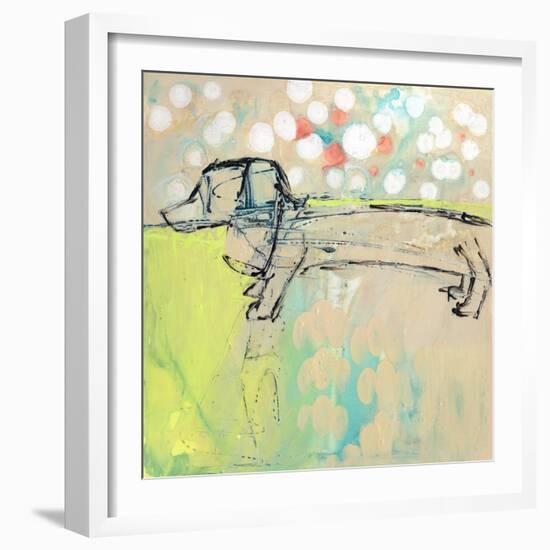 Dachshund-Wyanne-Framed Giclee Print