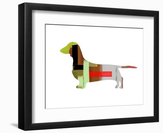 Dachshund-NaxArt-Framed Art Print