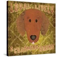 Dachshund-Ashley Sta Teresa-Stretched Canvas