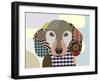 Dachshund-Adefioye Lanre-Framed Giclee Print