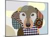 Dachshund-Adefioye Lanre-Mounted Giclee Print