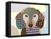 Dachshund-Adefioye Lanre-Framed Stretched Canvas